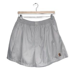 Nike Court Vintage Tennis Shorts Men’s Size XL Ivory White Sampras Agrassi Style